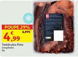 Auchan Tentáculos Pota Congelados promoção