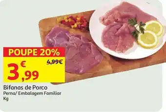 Auchan Bifanas de Porco promoção