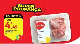 Auchan Coxas de Frango LUSIAVES promoção