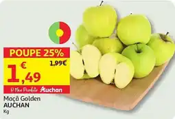 Auchan Maçã Golden AUCHAN promoção