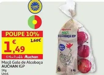 Auchan Maçã Gala de Alcobaça AUCHAN IGP promoção