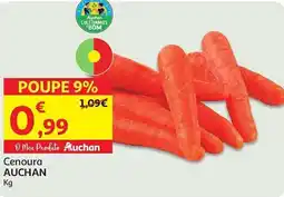 Auchan Cenoura AUCHAN promoção