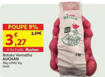 Auchan Batata Vermelha AUCHAN promoção