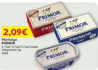 Auchan Manteiga PRIMOR promoção