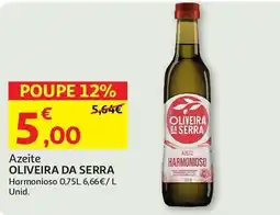 Auchan Azeite OLIVEIRA DA SERRA promoção