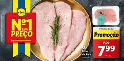 Lidl Bifes de Peru promoção