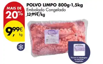 Pingo Doce Polvo limpo 800g-1,5kg promoção