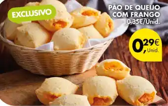 Pingo Doce Pão de queijo com frango promoção