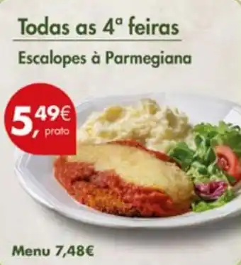 Pingo Doce Escalopes à Parmegiana promoção