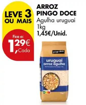 Pingo Doce Arroz pings doce  agulha uruguai promoção