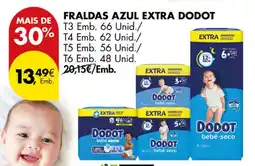 Pingo Doce Fraldas azul extra dodot promoção