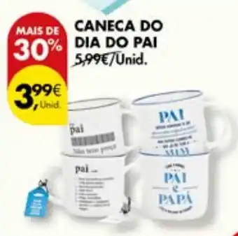 Pingo Doce Caneca do dia do pai promoção