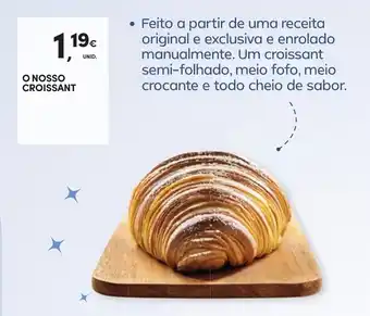 Continente O nosso croissant promoção