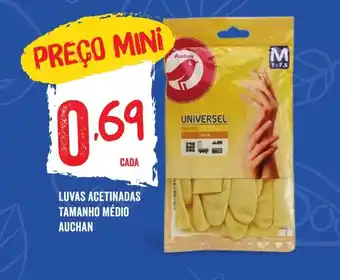 Minipreço Luvas acetinadas tamanho médio auchan promoção