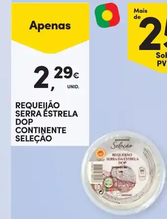 Continente Requeijão serra éstrela dop continente seleçao promoção