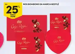 Continente Nos bombons da marca nestlé promoção