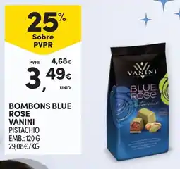 Continente Bombons blue rose vanini promoção