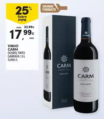 Continente Vinho carm promoção