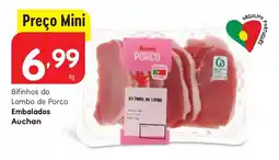 Minipreço Bifinhos do Lombo de Porco Embalados Auchan promoção