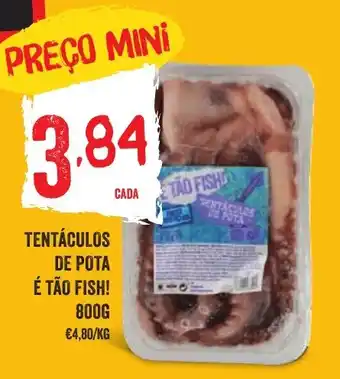 Minipreço Tentáculos de pota é tão fish! promoção