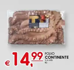 Meu Super Polvo continente promoção