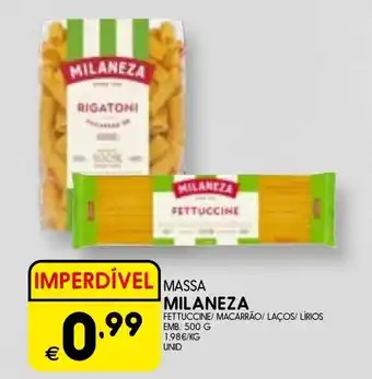 Meu Super Massa milaneza promoção