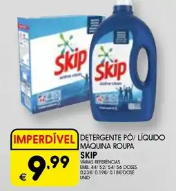 Meu Super Detergente pó/ líquido máquina roupa skip promoção