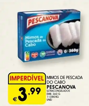 Meu Super Mimos de pescada do cabo pescanova ultracongelados promoção