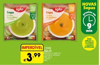 Meu Super Creme iglo promoção