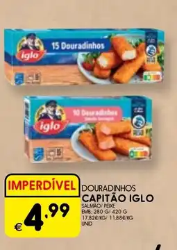 Meu Super Douradinhos capitão iglo salmão/ peixe promoção