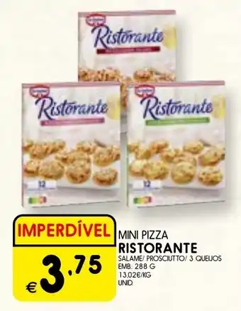 Meu Super Mini pizza ristorante promoção