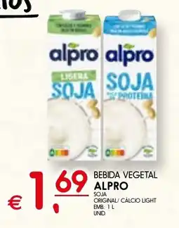 Meu Super Bebida vegetal alpro promoção