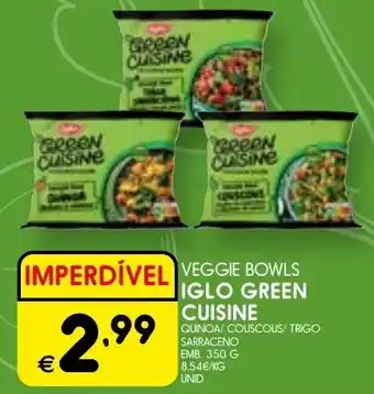 Meu Super Veggie bowls iglo green cuisine promoção