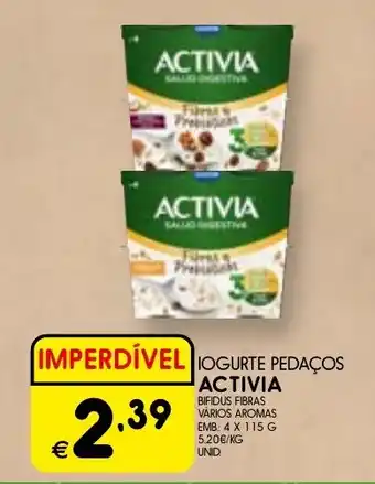 Meu Super Iogurte pedaços activia promoção