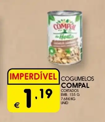 Meu Super Cogumelos compal cortados promoção