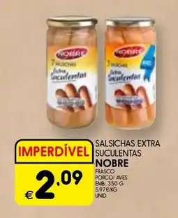 Meu Super Salsichas extra suculentas nobre frasco porco/aves promoção