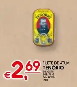 Meu Super Filete de atum tenório em azeite promoção