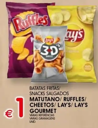 Meu Super Batatas fritas/ snacks salgados matutano/ ruffles/ cheetos/lay's/ lay's gourmet promoção