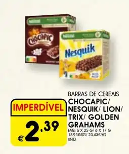 Meu Super Barras de cereais chocapic/ nesquik/lion/ trix/ golden grahams promoção