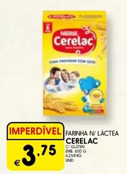 Meu Super Farinha n/ láctea cerelac c/ gluten promoção