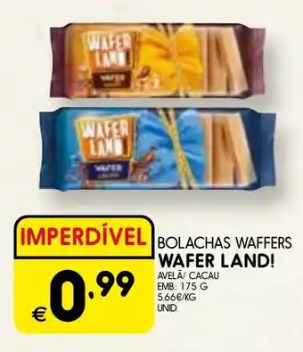 Meu Super Bolachas waffers wafer land! promoção