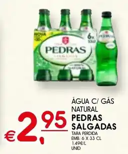 Meu Super Água c/ gás natural pedras salgadas promoção