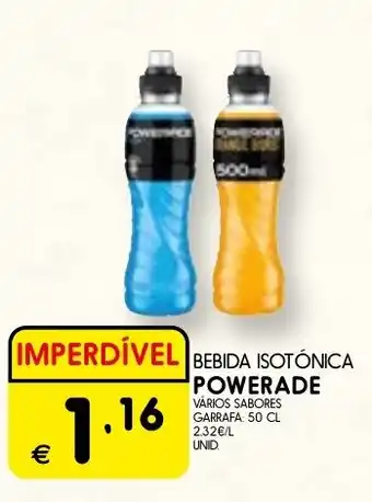 Meu Super Bebida isotónica powerade vários sabores promoção