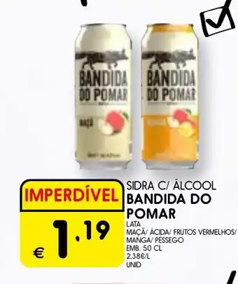 Meu Super Sidra c/ alcool bandida do pomar promoção