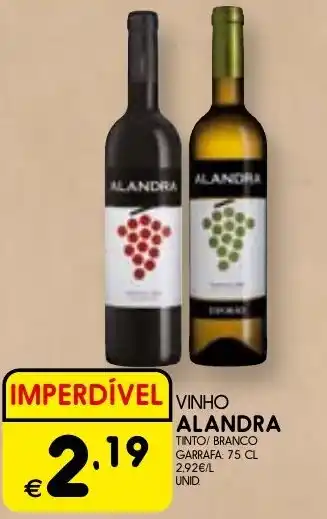 Meu Super Vinho alandra tinto/ branco promoção