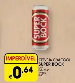 Meu Super Cerveja c/álcool super bock lata promoção