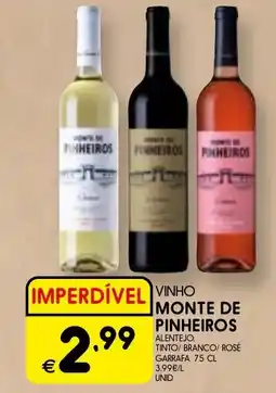 Meu Super Vinho monte de pinheiros promoção