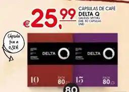 Meu Super Cápsulas de café delta q promoção