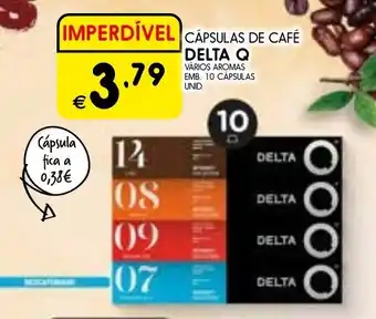 Meu Super Capsulas de café delta q promoção