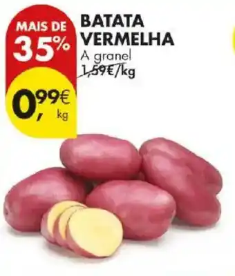 Pingo Doce Batata vermelha a granel promoção